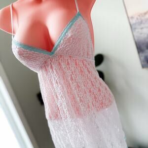 Victoria’s Secret Angelcore & Coquette Dreams lace whispers chemise babydoll